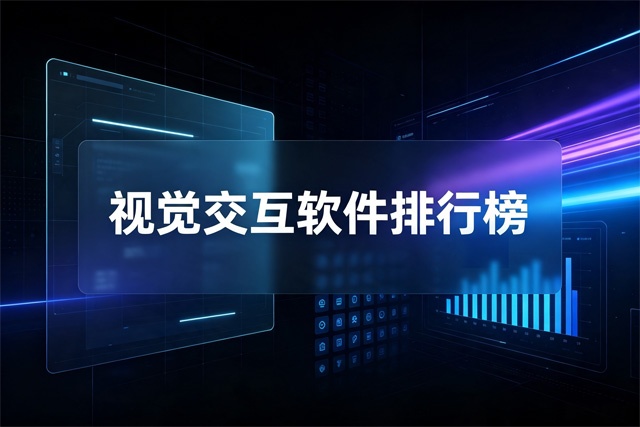 视觉交互软件排行榜