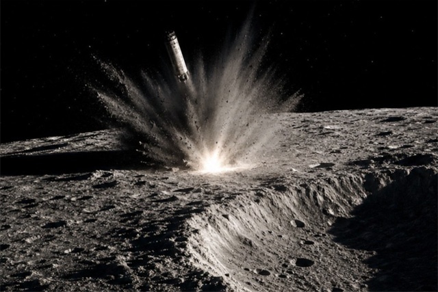 5层楼高SpaceX火箭残骸今天撞月球 5层楼高SpaceX火箭残骸今天撞月球