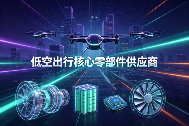低空出行核心零部件供应商排行榜 低空出行核心零部件供应商排行榜
