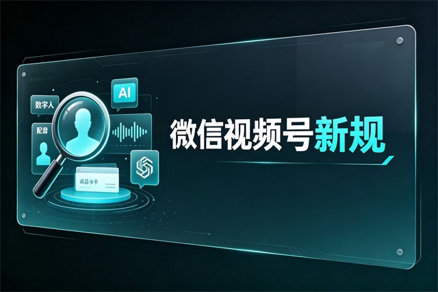 8月10日起正式实施！微信视频号AI内容新规落地，营销视频须标注AI生成