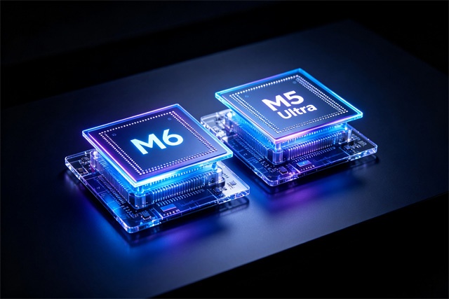 苹果正式发布M6、M5 Ultra自研芯片，AI算力迎来跨越式升级