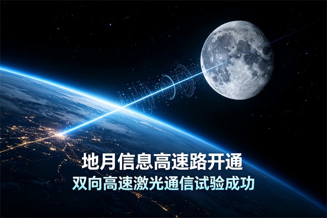 地月“信息高速路”正式通车！我国首次实现地月双向高速激光通信