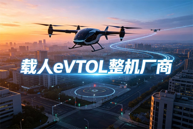 2026载人eVTOL整机厂商排行榜 2026载人eVTOL整机厂商排行榜